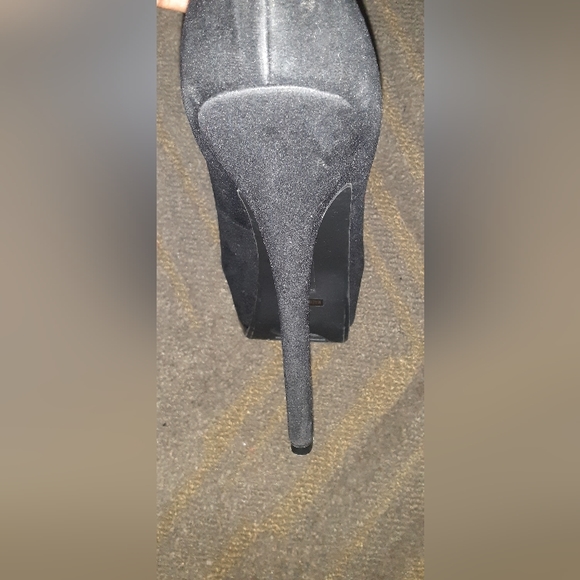 Anne Michelle size 10 6inch faded suede platform heels not worn but look it - Picture 3 of 12